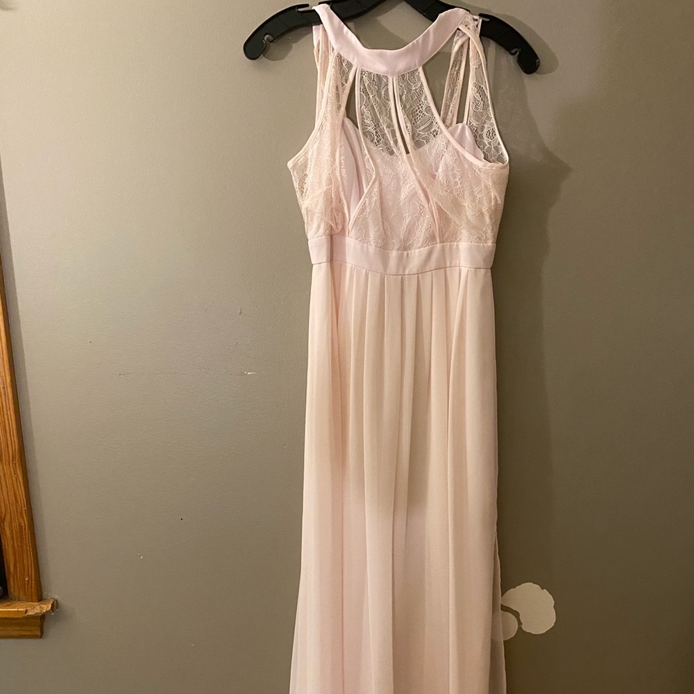Long Pink BCBG dress